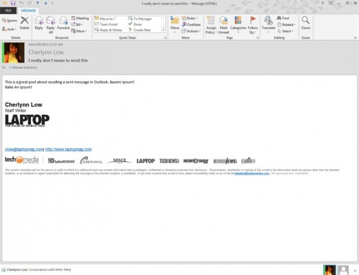 1a outlook recall sent mess 522x400