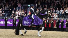 london horse show Lottie Fry and Glamourdale