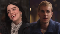 Billie Eilish on CBS Sunday Mornings and Justin Bievber talking about making "Our World" 