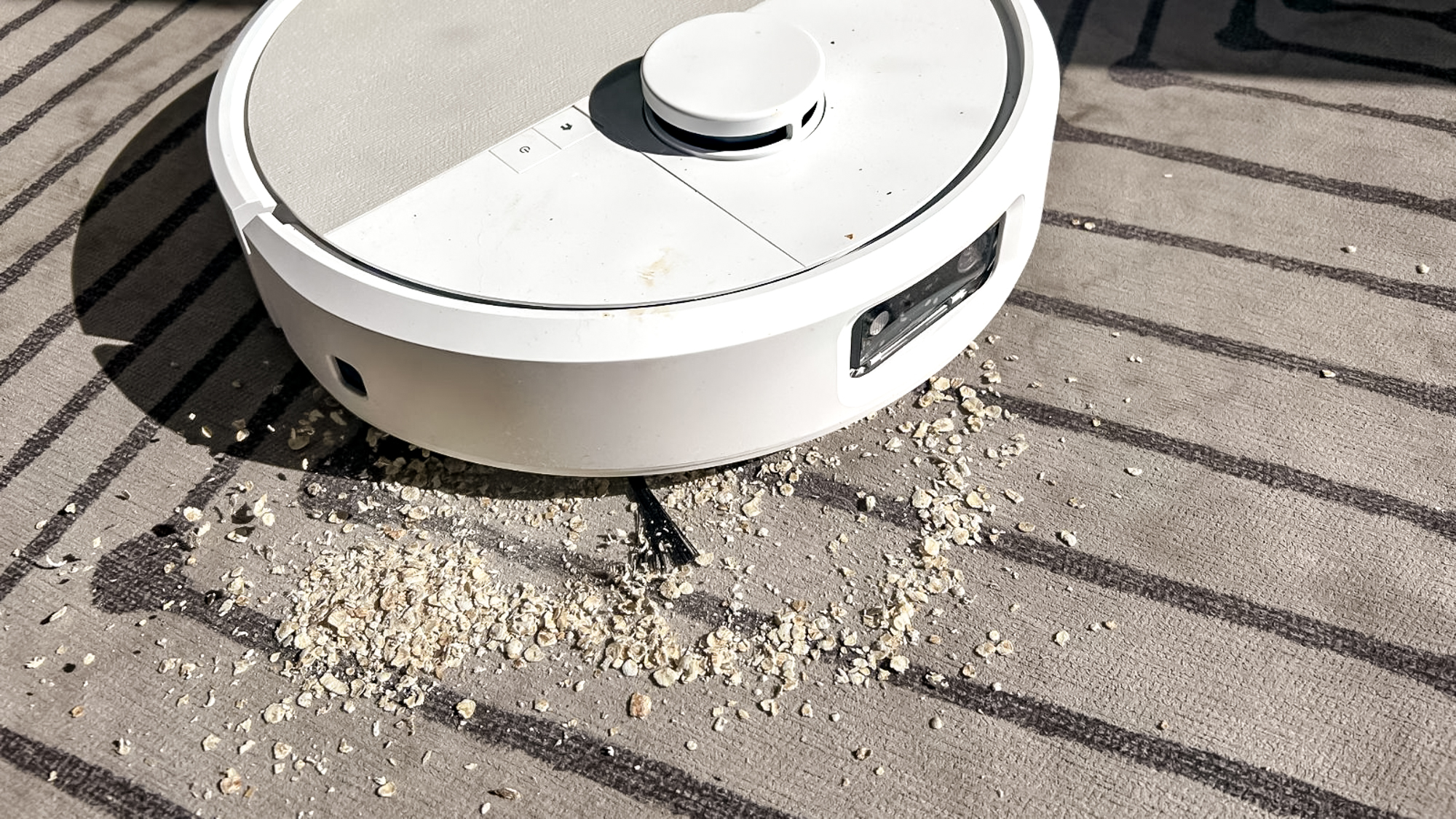 Roomba 505 Plus cleaning rug