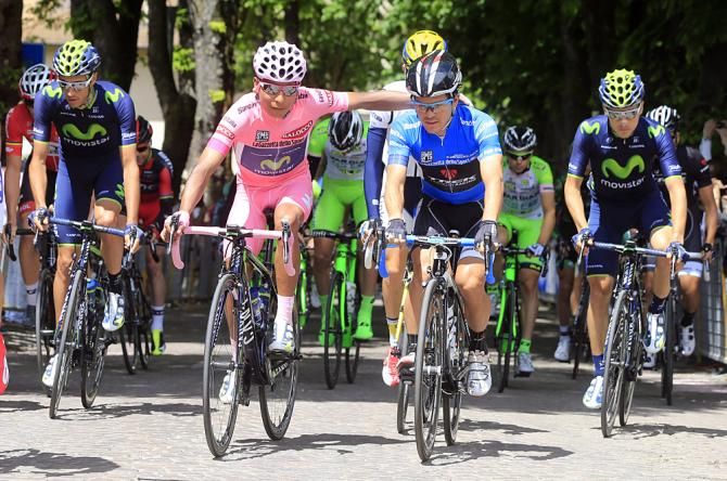 Colombians Nairo Quintana and Julian Arredondo lead the overall and mountains classifications