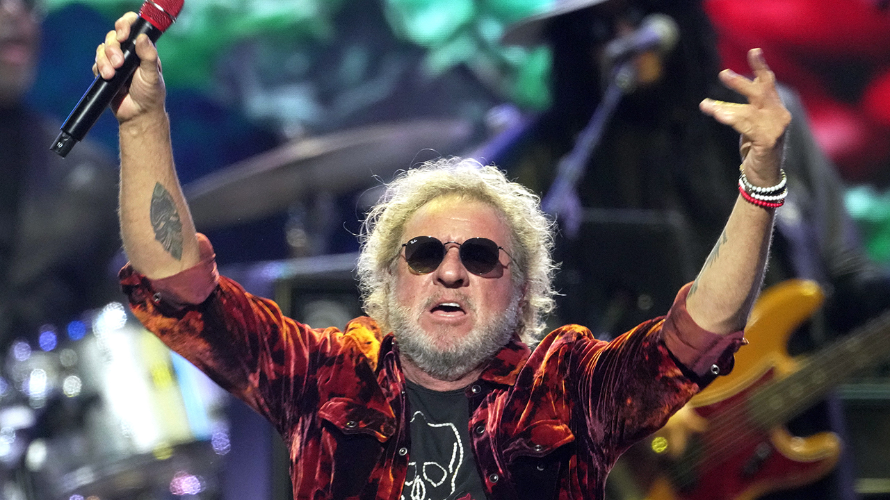 Sammy Hagar performs onstage at 2025 MusiCares Person Of The Year Honoring The Grateful Dead at Los Angeles Convention Center on January 31, 2025 in Los Angeles, California.