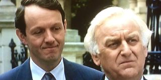 Kevin Whatley and John Thaw on Inspector Morse