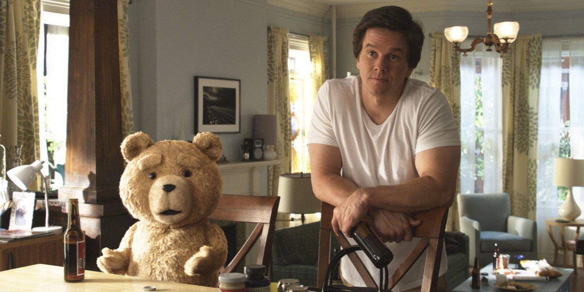 mark wahlberg and bear in ted