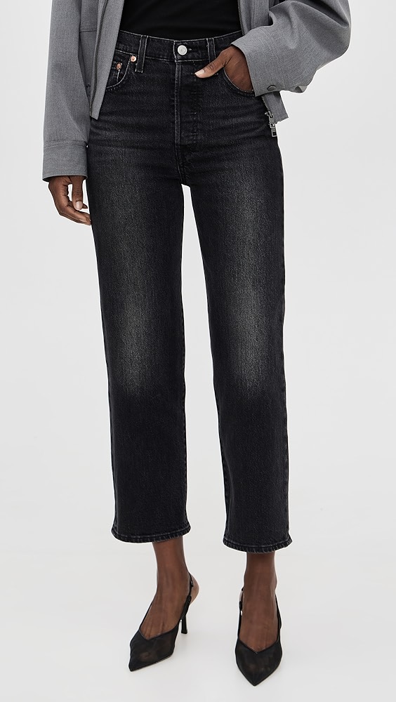 Levi&#039;s Ribcage Straight Ankle Jeans