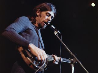 John Mayall in concert at the Royal Albert Hall in London, 1967.