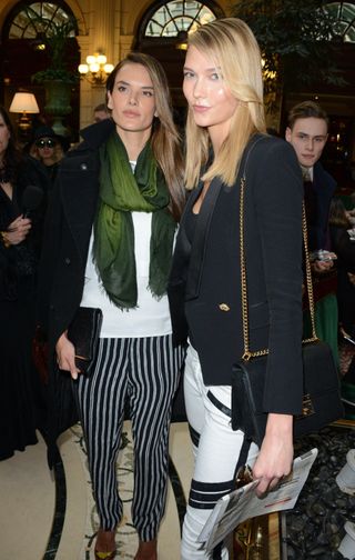 Karlie Kloss Front Row At Paris Fashion Week AW15
