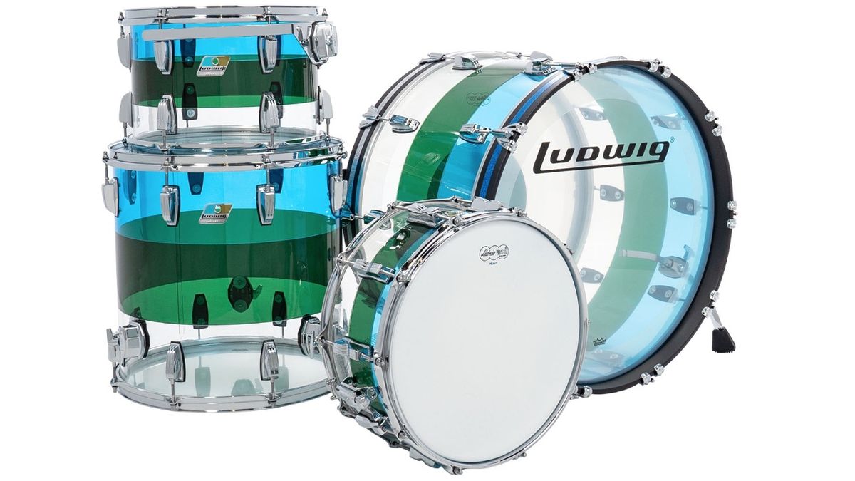Ludwig Vistalite 50th anniversary finishes