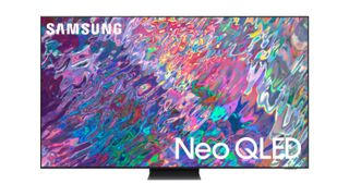 Samsung QN100B TV on white background