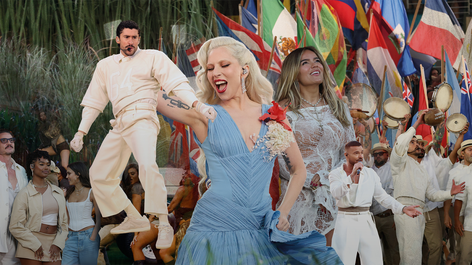 Bad Bunny and Lady Gaga Superbowl