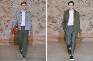 Designer Hyun-Wook Lee’s debut S/S 2019 collection for Canali had an easy elegance that breezed through the heat of Milan Fashion Week.