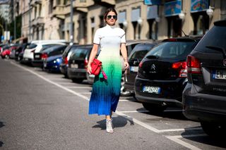 Milan fashion week, Street style