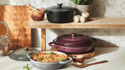 aldi cast iron cookware lifestyle image