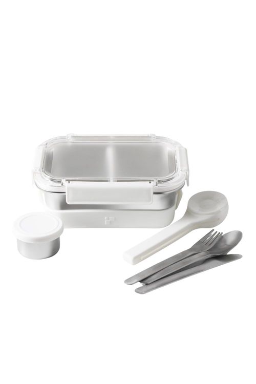 Hold Everything Lunch Container with Flatware Set