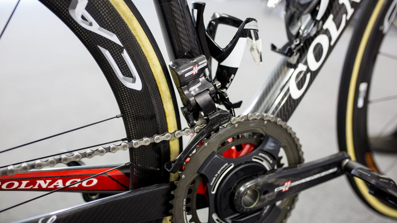 As is the front derailleur