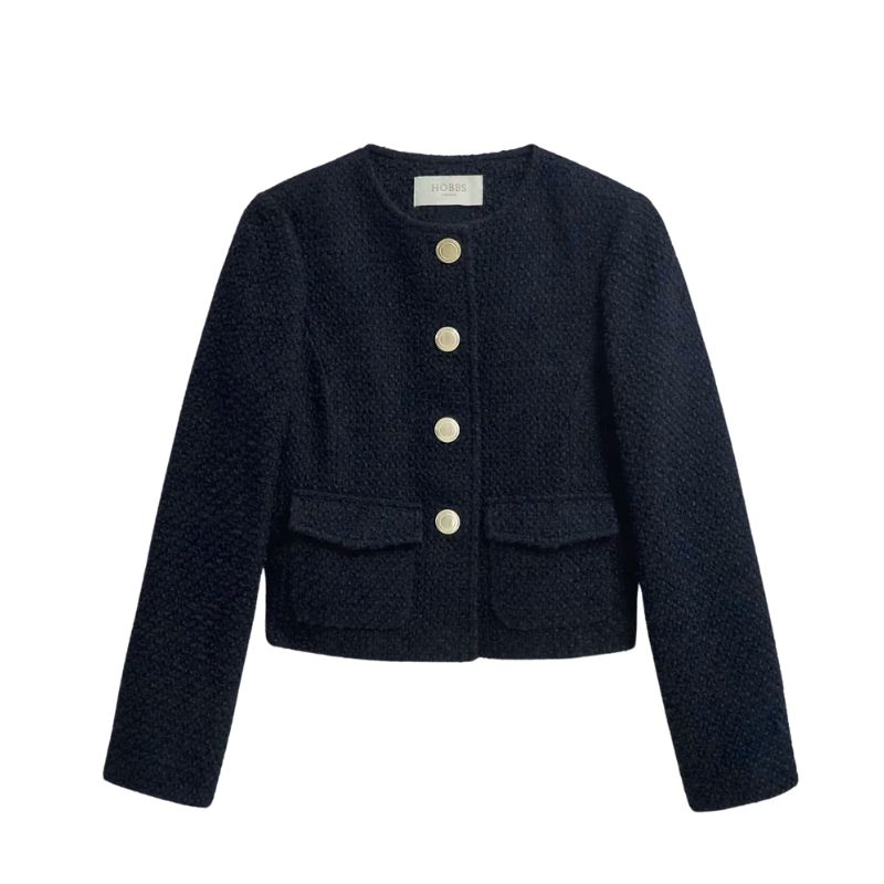 Image of navy jacket
