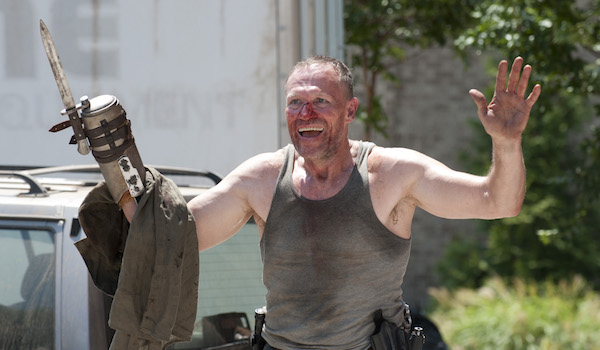 merle walking dead bloody
