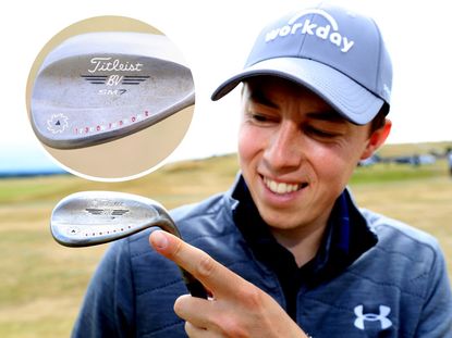 Matt Fitzpatrick Gets 'It's Coming Home' Stamped On His Wedge
