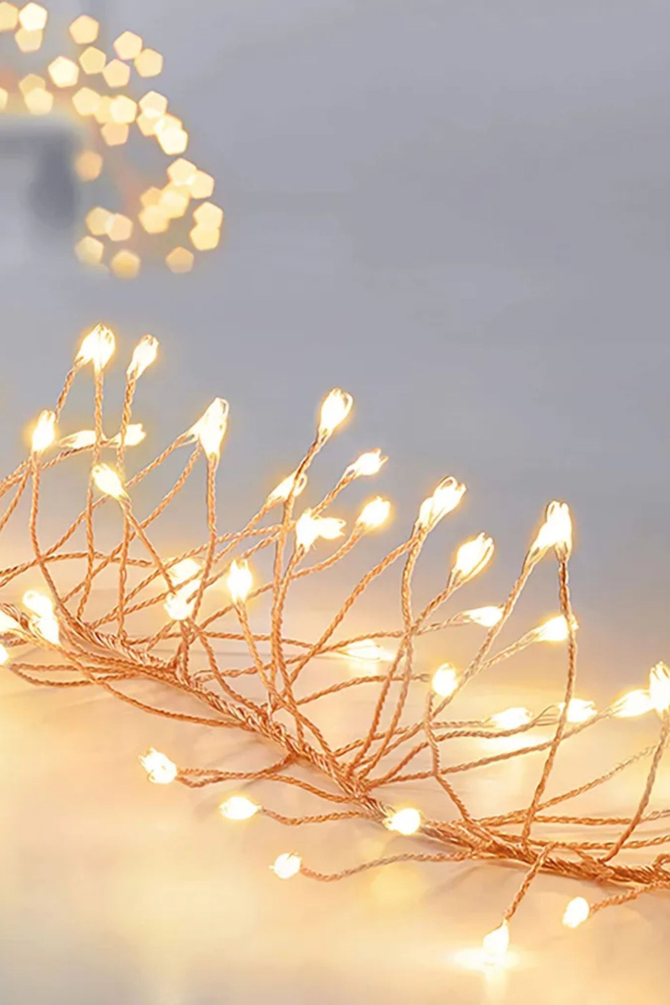 Premier Decorations, White Warm Ultrabright LED Christmas Lights