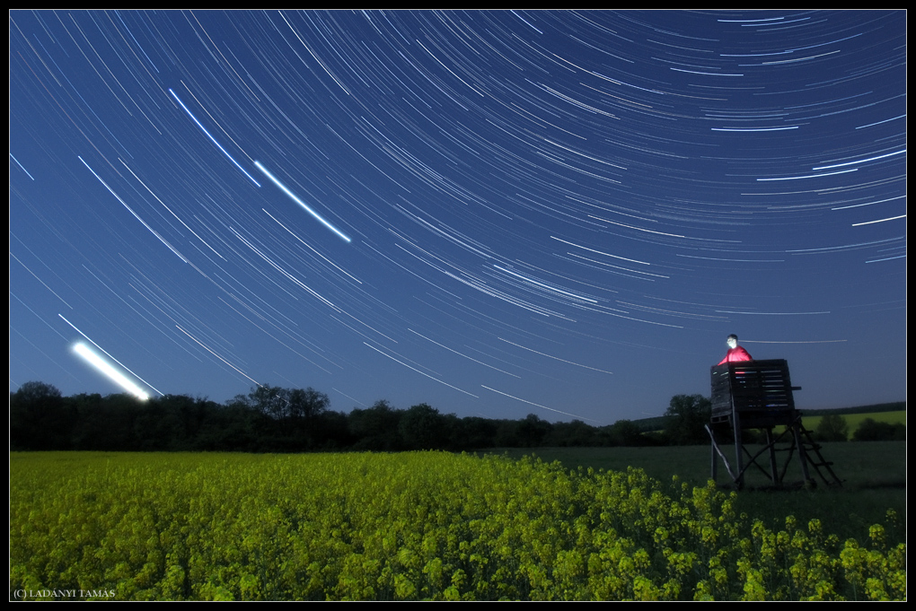 Supermoon Hungary Ladanyi NIght Sky Photo