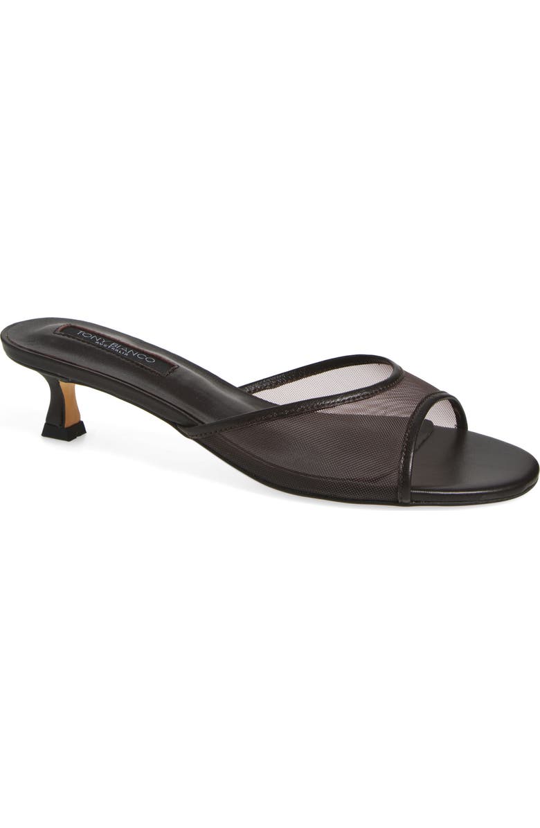 Pru Kitten Heel Slide Sandal