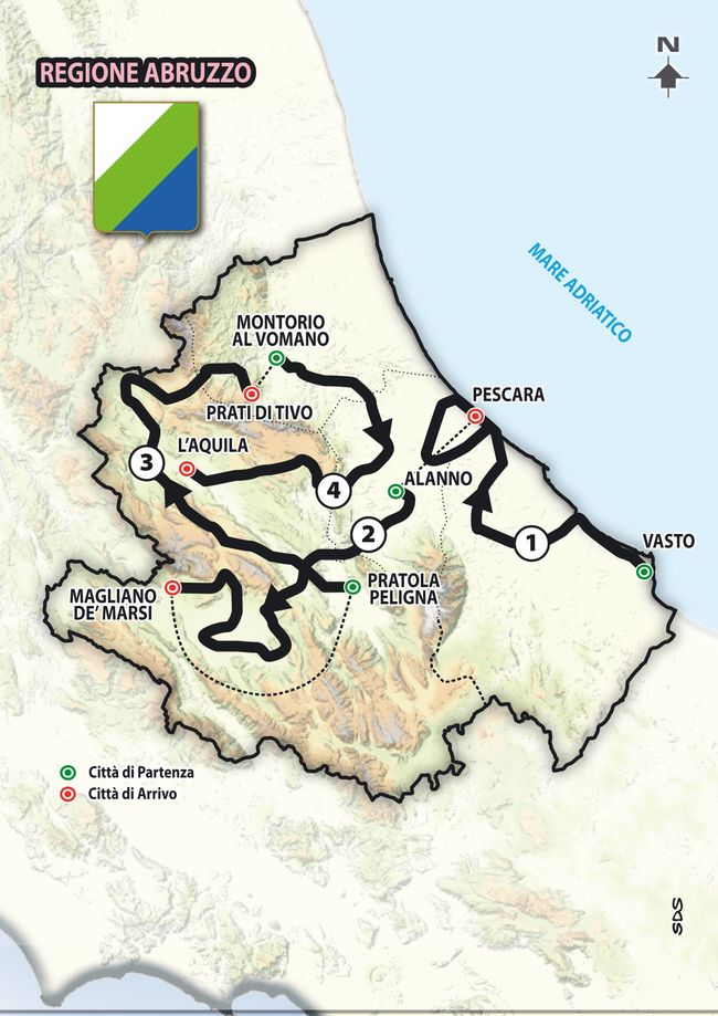 Giro di Sicilia switches to Abruzzo as Route d'Occitanie is off for