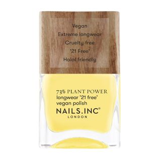 Nails Inc Nails 73% Plant Power polish in shade Planet Perfect