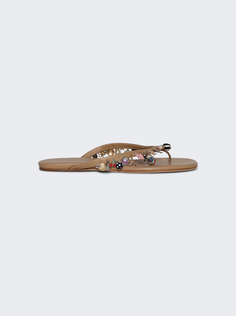 Memento Charm Flip Flop Amber