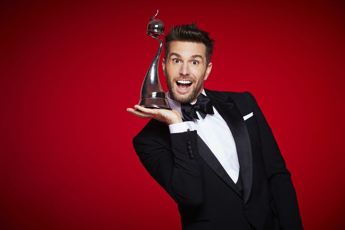 The National Television Awards 2021 host Joel Dommett.