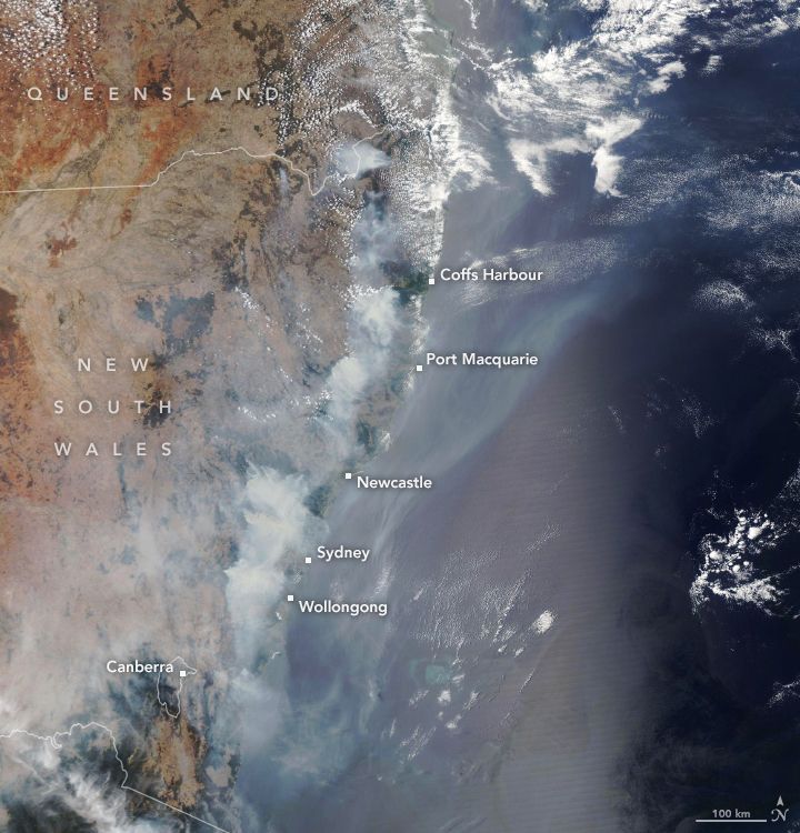 Australia S Deadly Wildfires In Photos The View From Space Space