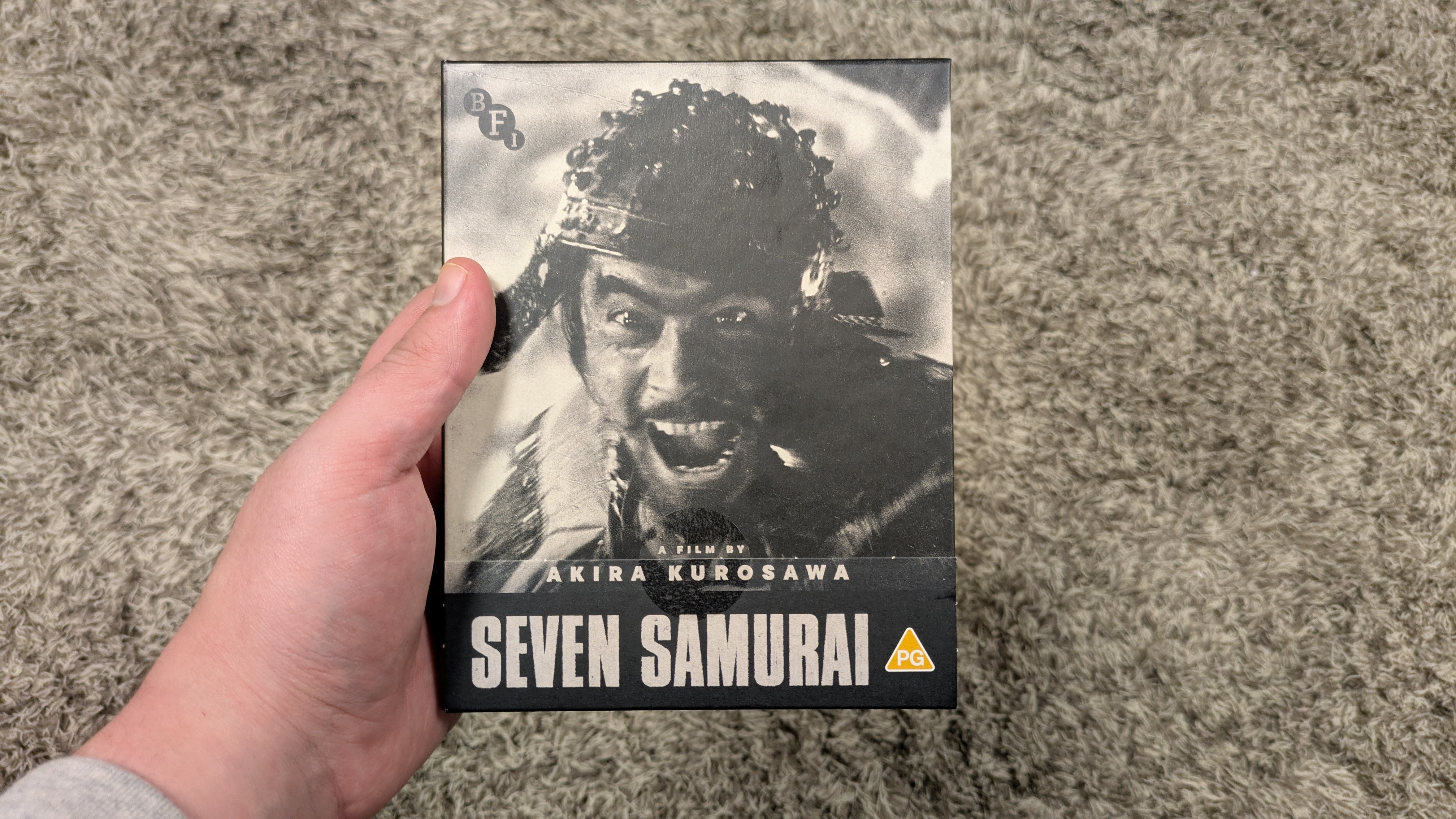 Seven Samurai 4K Blu-ray case and cover 