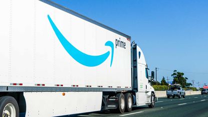 Amazon.com delivery truck