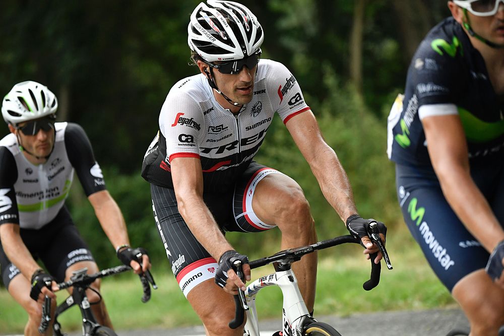 Fabian Cancellara (Trek-Segafredo) made an early breakaway