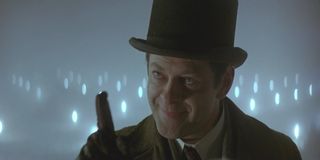 Andy Serkis as the mysterious Mr. Alley