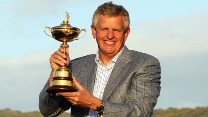 Colin Montgomerie won the 2012 Ryder Cup as captain