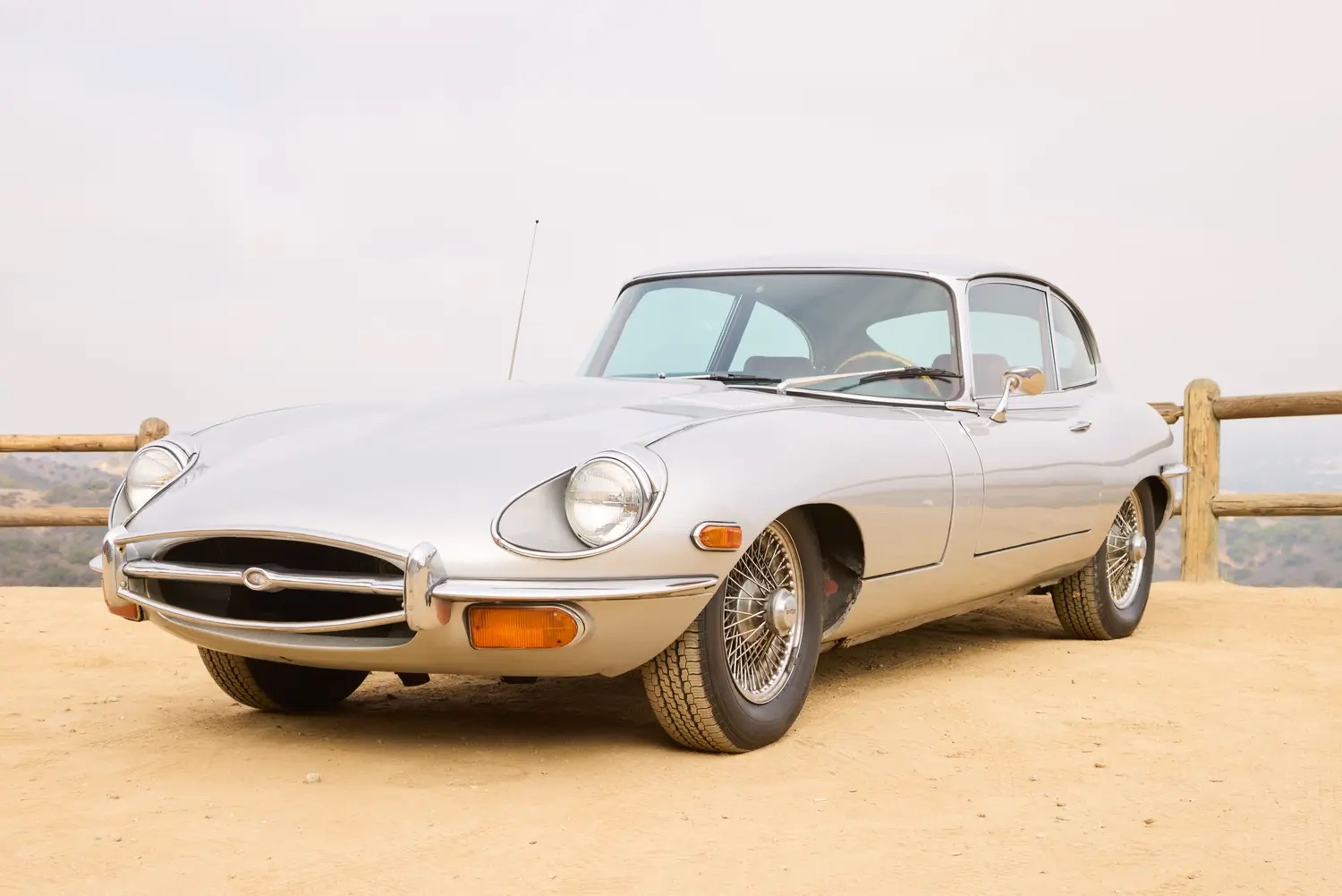 Jack Lemmon 1969 Jaguar E-Type 2+2