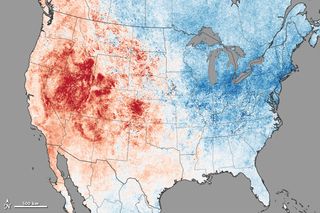 Land surface temperatures