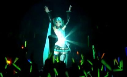 Despite her lack of lungs, a 3-D hologram named Hatsune Miku has become one of Japan's most popular singers.