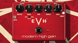 MXR EVH Modern High Gain: this classy, red high-end stompbox was co-designed with the late Eddie Van Halen in 2015.