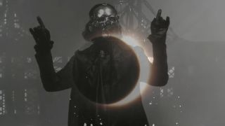 Screenshot from the music video for Ghost song Peacefield