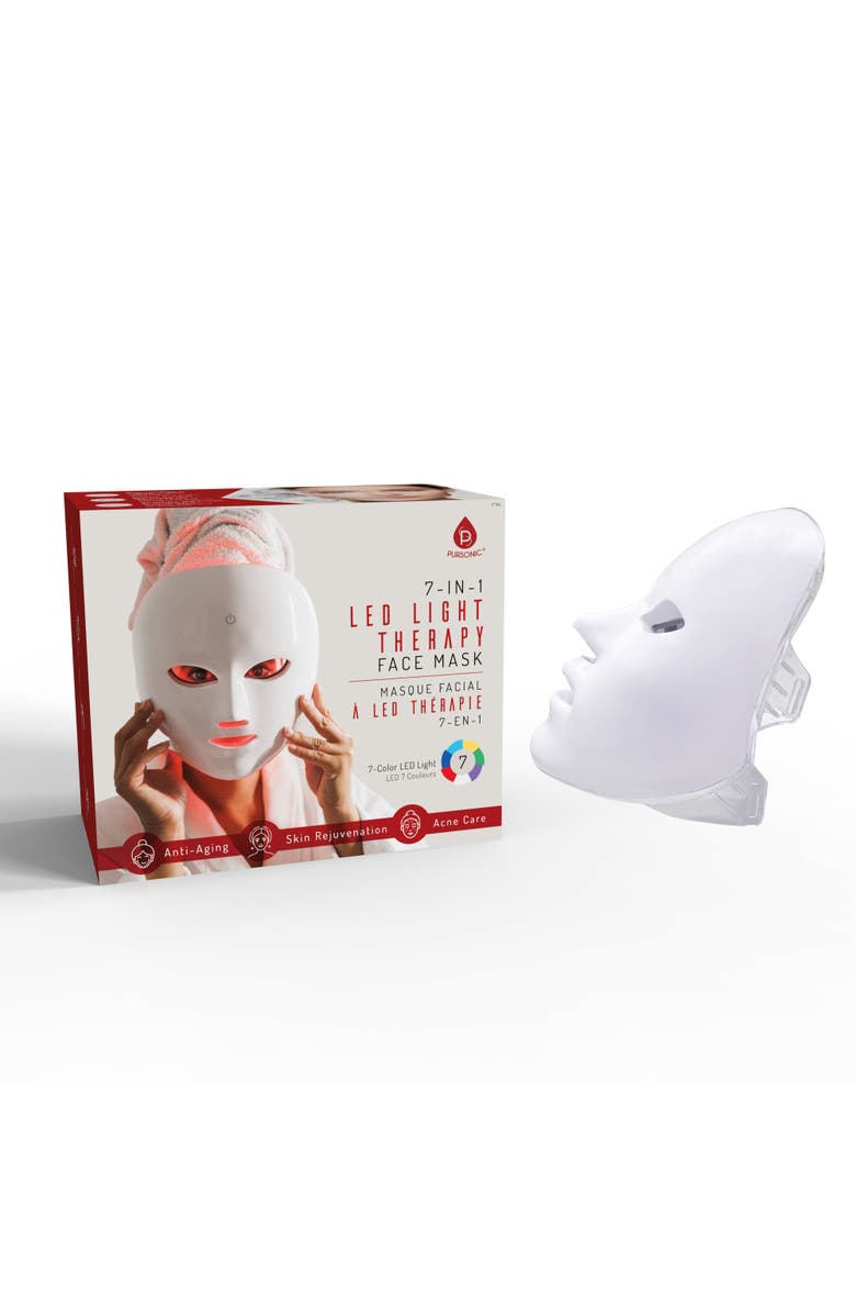 Led Light Therapy Face Mask 7 Color Skin Care Mask for Acne, Anti-Aging, Wrinkles &amp;amp; Rejuvenation