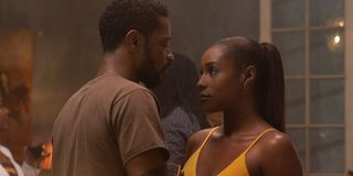 Lakeith Stanfield and Issa Rae in The Photograph