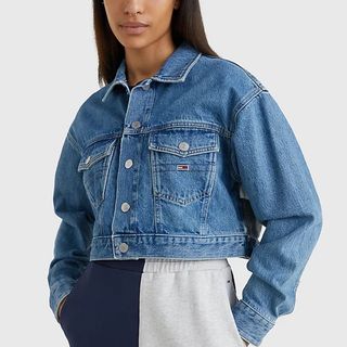 blue denim jacket