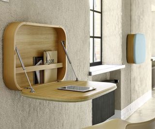 Wall-mounted desk