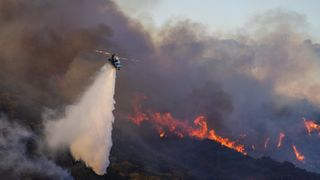 Firefighters in Los Angeles have been battling the blazes for three weeks