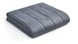 Best weighted blankets: the YNM Weighted Blanket shown in dark gray