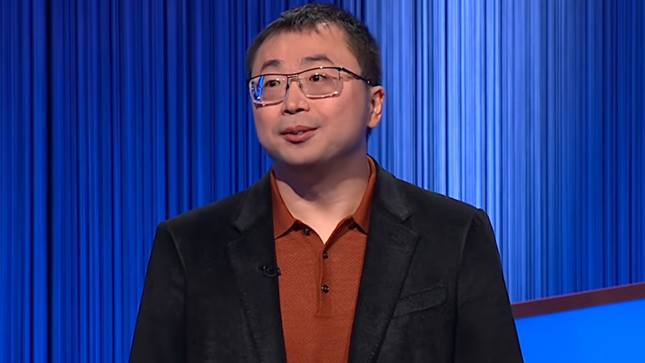 Jamie Ding appears on Jeopardy! in 2026.