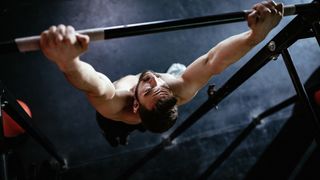 how to train for bouldering: hanging off a bar