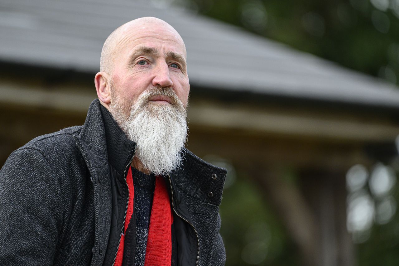 A man with a white beard