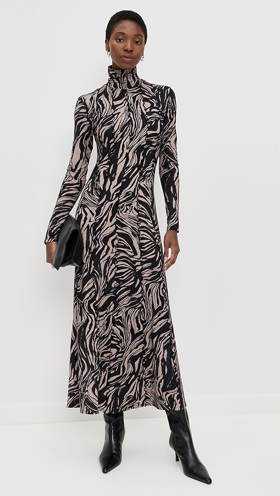 Proenza Schouler White Label Mabel Dress in Marble Jersey